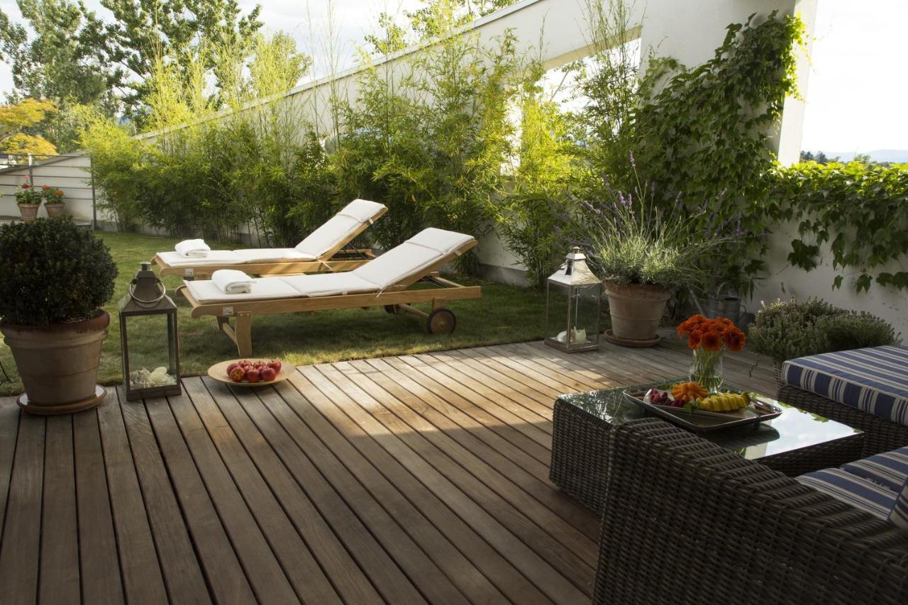 Pavi Apts Ljubljana - Private Rooftop Swimming Pool Luaran gambar