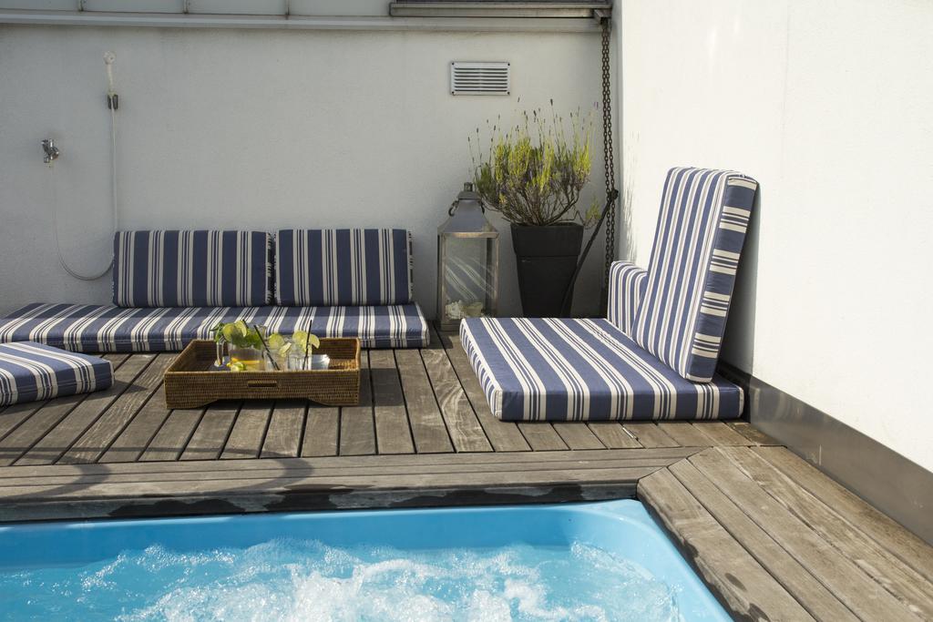 Pavi Apts Ljubljana - Private Rooftop Swimming Pool Bilik gambar