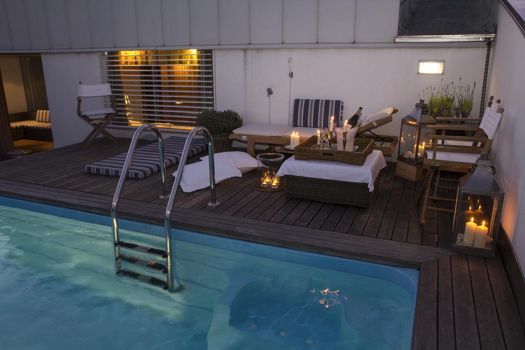 Pavi Apts Ljubljana - Private Rooftop Swimming Pool Bilik gambar